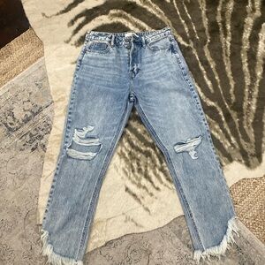 Hidden Frayed jeans